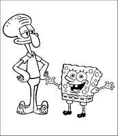coloriage bob et son voisin